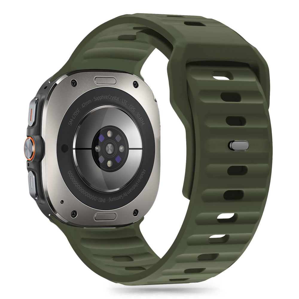 REMIENOK TECH-PROTECT SILICONE LINE SAMSUNG GALAXY WATCH ULTRA (47 MM) OLIVE GREEN