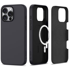 KRYT TECH-PROTECT SILICONE MAGSAFE IPHONE 16 PRO MAX MATTE BLACK