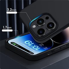 KRYT TECH-PROTECT SILICONE MAGSAFE IPHONE IPHONE 12 / 12 PRO BLACK