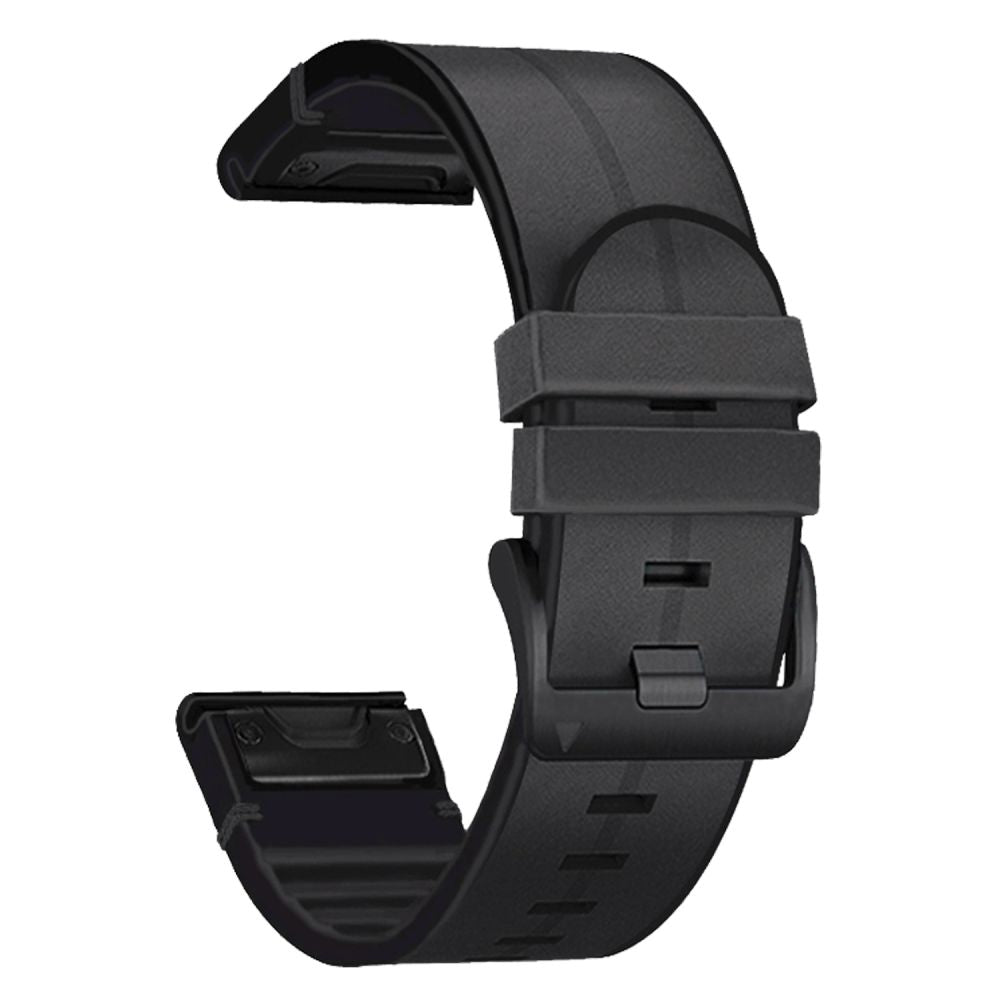 REMIENOK TECH-PROTECT SILICONE PU GARMIN FENIX 5X / 5X PLUS / 6X / 6X PRO / 7X / 8 (51 MM) BLACK
