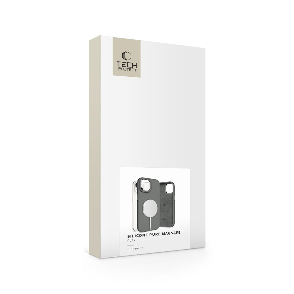 KRYT TECH-PROTECT SILICONE PURE MAGSAFE IPHONE 14 CLAY
