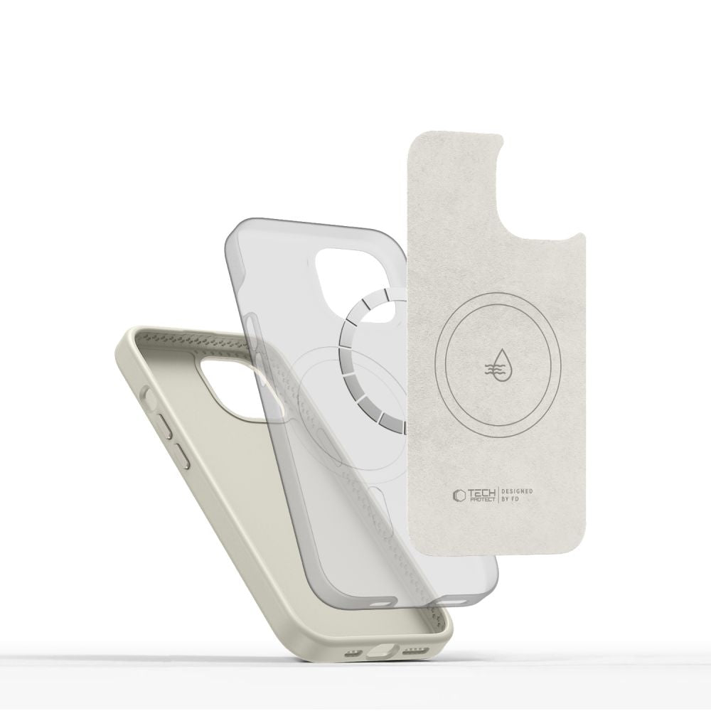 KRYT TECH-PROTECT SILICONE PURE MAGSAFE IPHONE 14 COSMIC LATTE