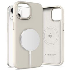 KRYT TECH-PROTECT SILICONE PURE MAGSAFE IPHONE 14 COSMIC LATTE