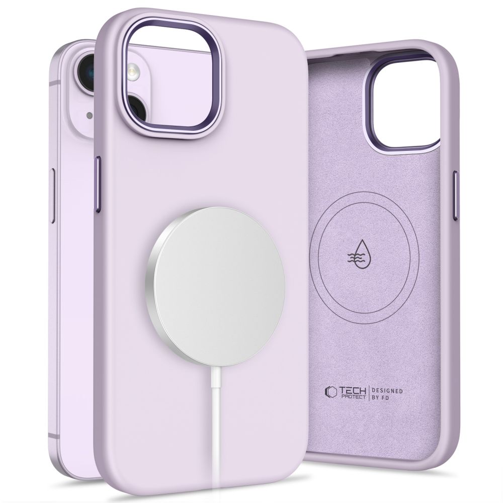 KRYT TECH-PROTECT SILICONE PURE MAGSAFE IPHONE 14 MAUVE