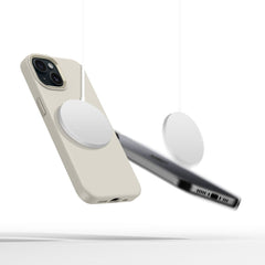 KRYT TECH-PROTECT SILICONE PURE MAGSAFE IPHONE 15 COSMIC LATTE