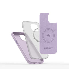KRYT TECH-PROTECT SILICONE PURE MAGSAFE IPHONE 15 MAUVE