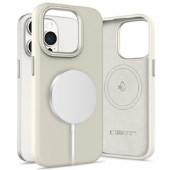 KRYT TECH-PROTECT SILICONE PURE MAGSAFE IPHONE 15 PRO MAX COSMIC LATTE