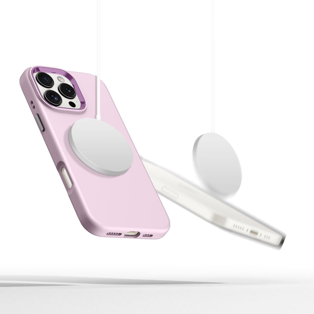KRYT TECH-PROTECT SILICONE PURE MAGSAFE IPHONE 16 PRO PINK PEARL