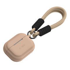PUZDRO TECH-PROTECT SILICONE ROPE APPLE AIRPODS PRO 1 / 2 CAFE LATTE