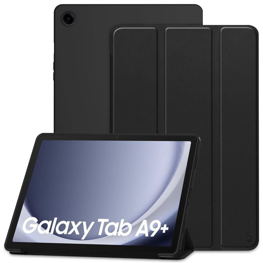 KRYT / OBAL NA SAMSUNG GALAXY TAB A9+ PLUS 11.0 X210 / X215 / X216 TECH-PROTECT SMARTCASE BLACK