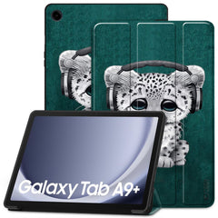 KRYT / OBAL NA SAMSUNG GALAXY TAB A9+ PLUS 11.0 X210 / X215 / X216 TECH-PROTECT SMARTCASE SAD CAT
