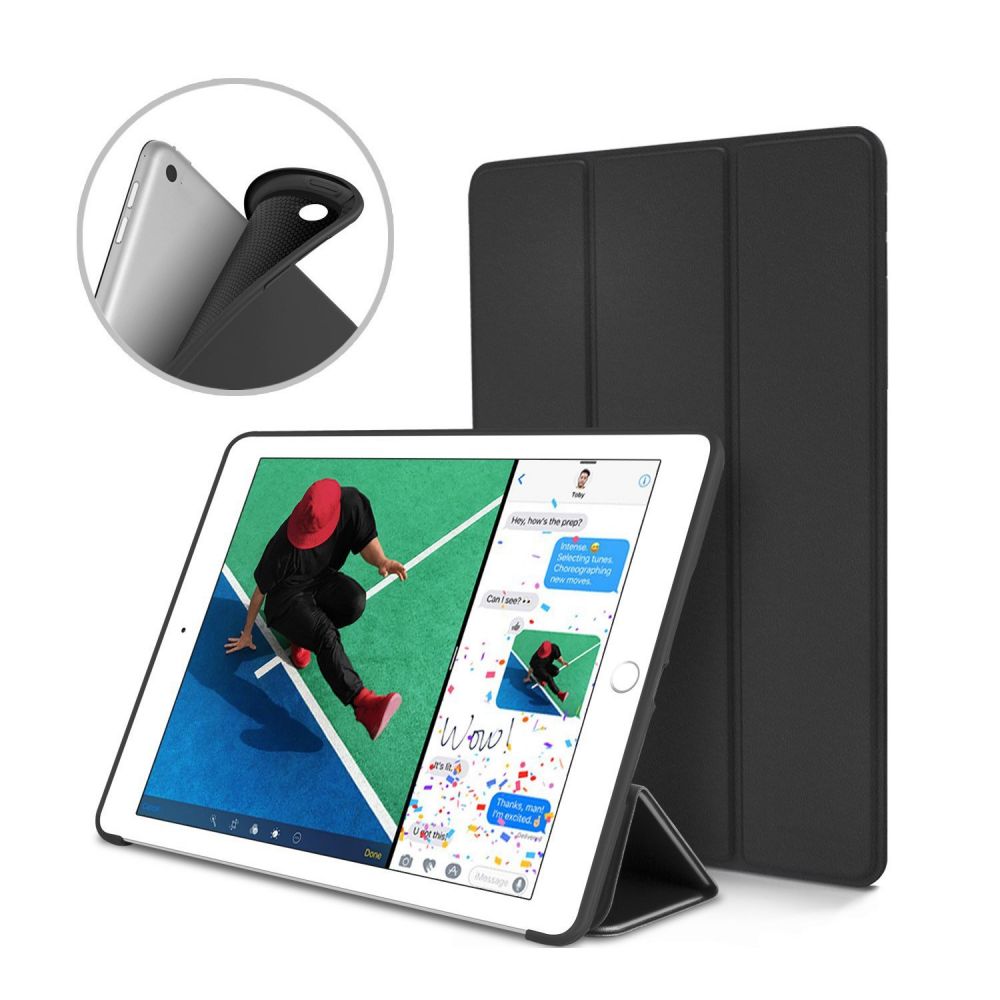 KRYT / OBAL PRE IPAD 9.7 5 / 6 / 2017-2018 TECH-PROTECT SMARTCASE BLACK
