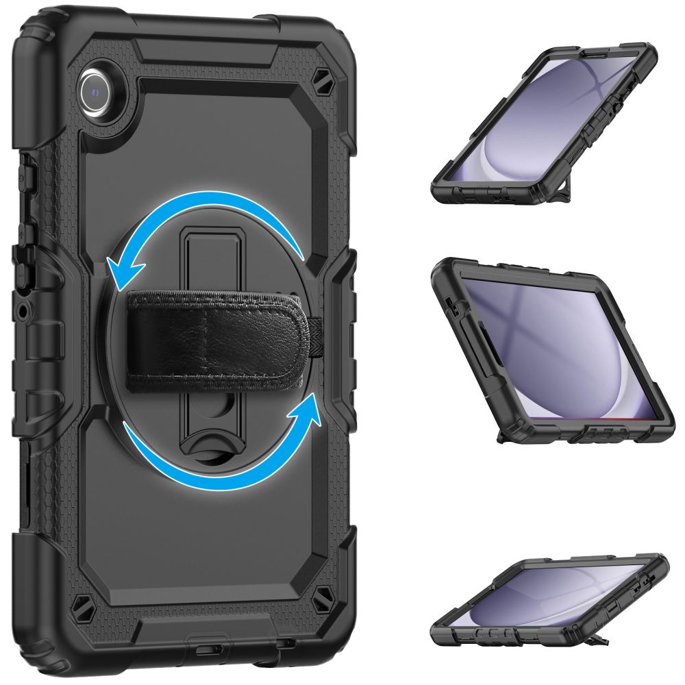 KRYT / OBAL NA SAMSUNG GALAXY TAB A9+ PLUS 11.0 X210 / X215 / X216 TECH-PROTECT SOLID360 BLACK
