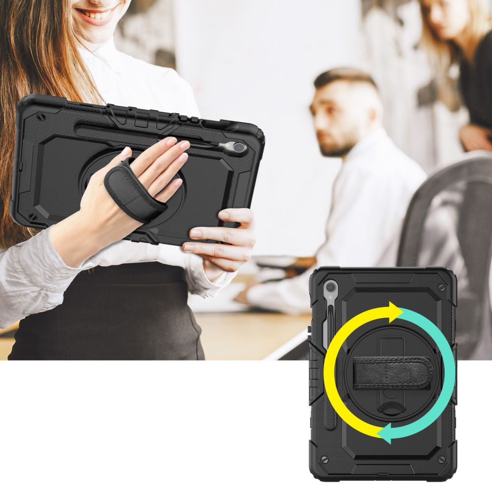 KRYT / OBAL NA SAMSUNG GALAXY TAB S9 FE / S10 FE 10.9 X510 / X516B / X520 / X526 TECH-PROTECT SOLID360 BLACK