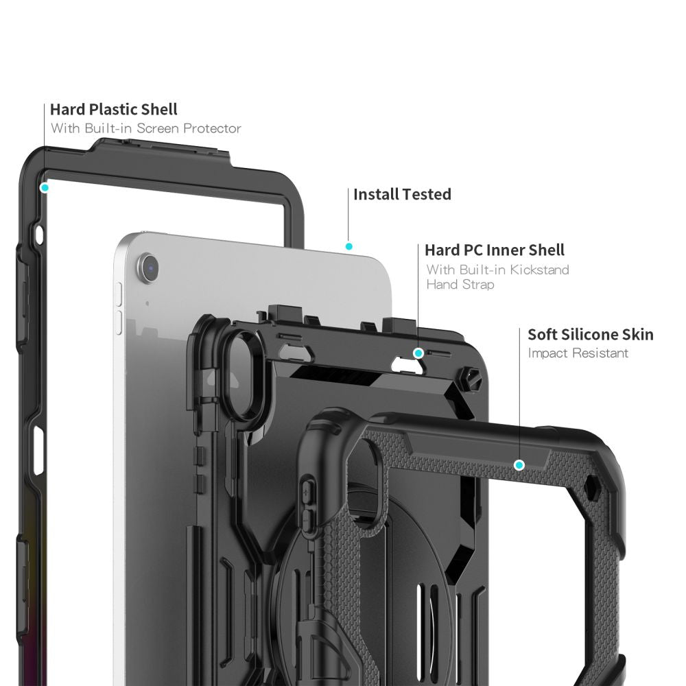 KRYT / OBAL PRE IPAD 10.9” 10 / 2022 / 11” 11 / 2025 TECH-PROTECT SOLID360 BLACK