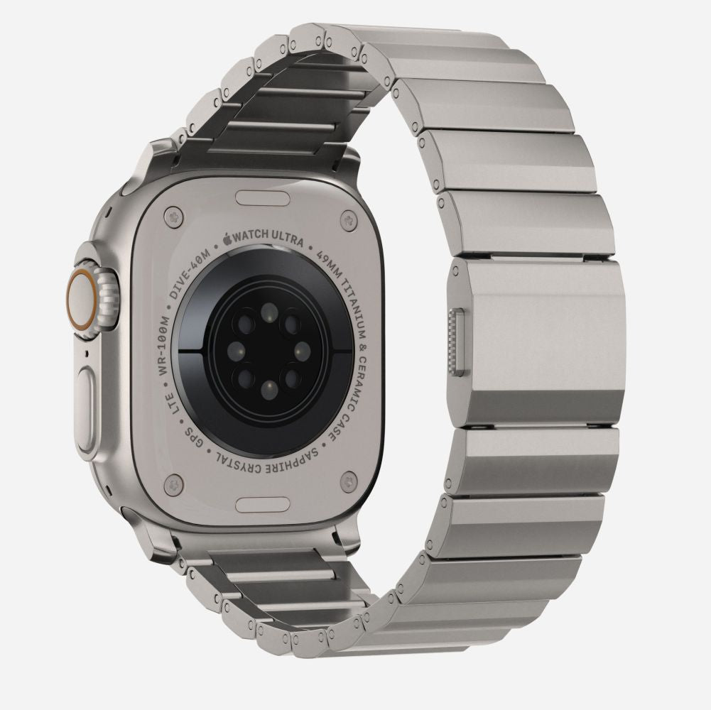 REMIENOK TECH-PROTECT STEELBAND APPLE WATCH 6 / 7 / 8 / 9 / 10 / SE / ULTRA 1 / 2 (44 / 45 / 46 / 49 MM) TITANIUM