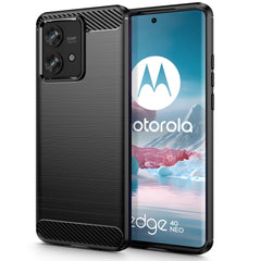 KRYT TECH-PROTECT TPUCARBON MOTOROLA EDGE 40 NEO BLACK