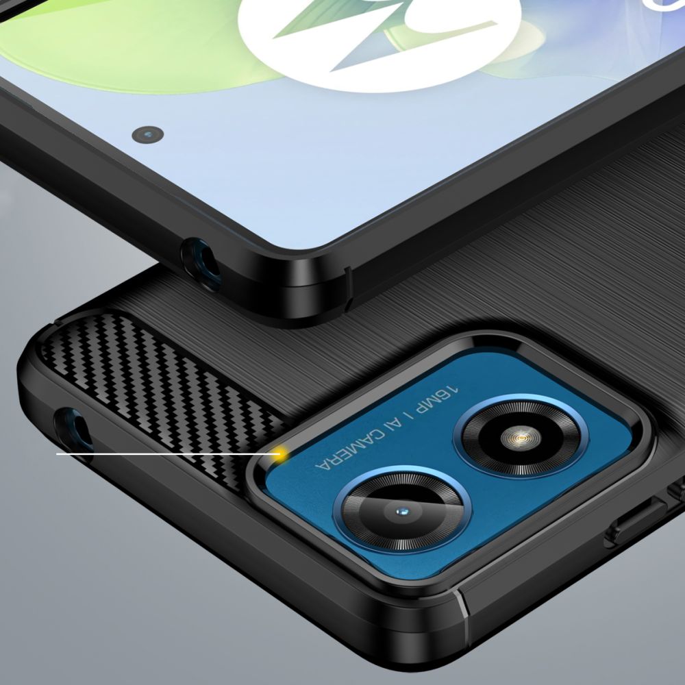 KRYT TECH-PROTECT TPUCARBON MOTOROLA MOTO G24 / G24 POWER / G04 BLACK