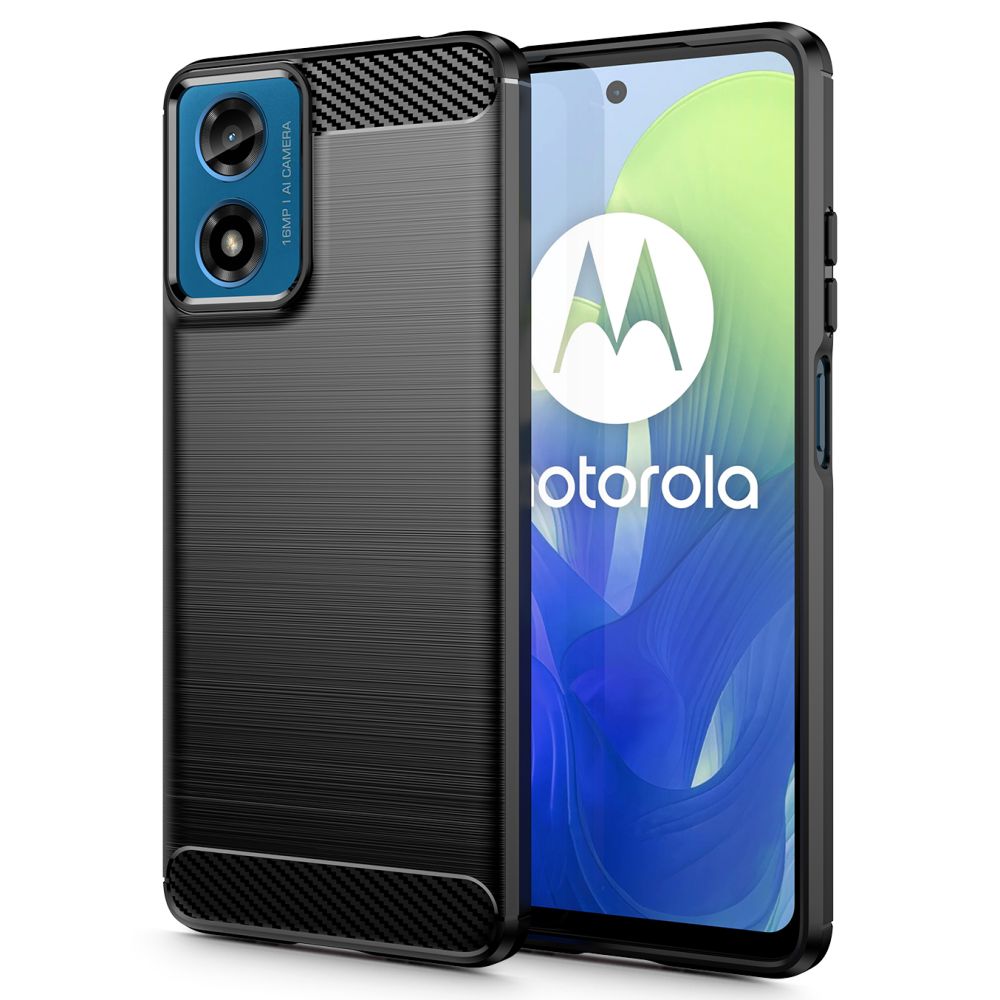 KRYT TECH-PROTECT TPUCARBON MOTOROLA MOTO G24 / G24 POWER / G04 BLACK