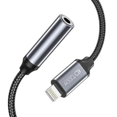 KÁBEL  TECH-PROTECT ULTRABOOST ADAPTER LIGHTNING TO MINI JACK 3.5MM BLACK