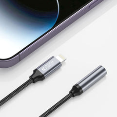 KÁBEL  TECH-PROTECT ULTRABOOST ADAPTER LIGHTNING TO MINI JACK 3.5MM BLACK