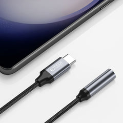 KÁBEL  TECH-PROTECT ULTRABOOST ADAPTER TYPE-C TO MINI JACK 3.5MM BLACK