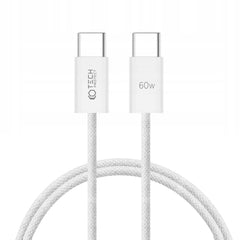 KÁBEL TECH-PROTECT ULTRABOOST CLASSIC TYPE-C CABLE PD60W/3A 100CM WHITE
