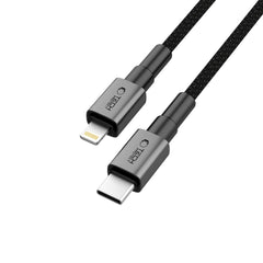 TECH-PROTECT ULTRABOOST DNA LIGHTNING CABLE PD27W/3A 25CM IRON GREY