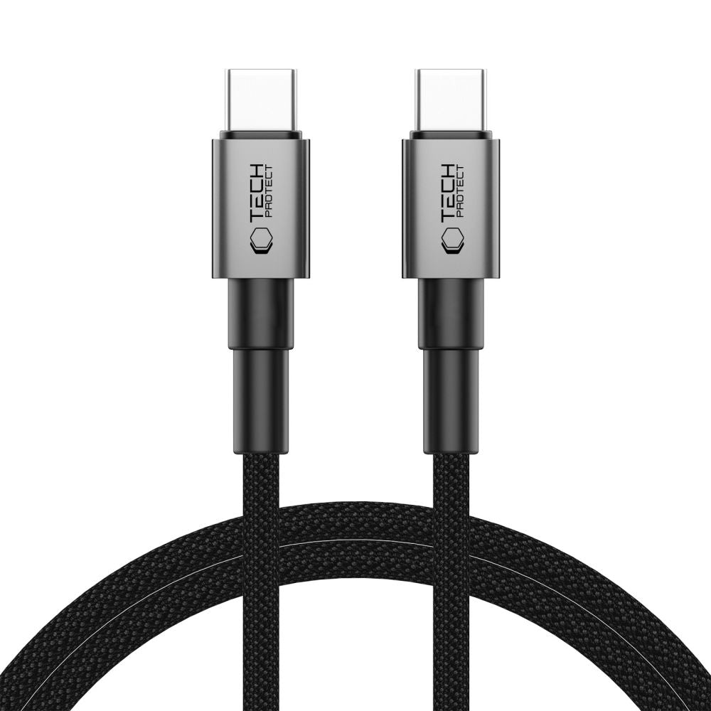 TECH-PROTECT ULTRABOOST DNA TYPE-C CABLE PD60W/3A 100CM IRON GREY