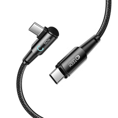 KÁBEL  TECH-PROTECT ULTRABOOST ”L” TYPE-C CABLE 60W/6A 100CM GREY