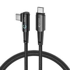 KÁBEL  TECH-PROTECT ULTRABOOST ”L” TYPE-C CABLE 60W/6A 100CM GREY