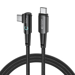KÁBEL  TECH-PROTECT ULTRABOOST ”L” TYPE-C CABLE 60W/6A 200CM GREY