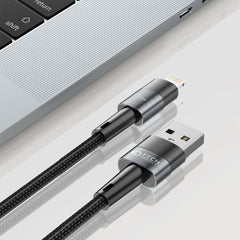 KÁBEL TECH-PROTECT ULTRABOOST LIGHTNING CABLE 12W/2.4A 100CM GREY