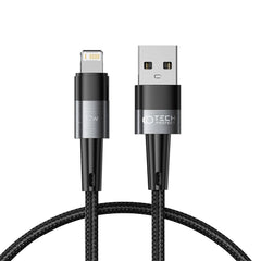 KÁBEL  TECH-PROTECT ULTRABOOST LIGHTNING CABLE 12W/2.4A 25CM GREY