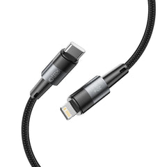 KÁBEL TECH-PROTECT ULTRABOOST LIGHTNING CABLE PD20W/3A 100CM GREY