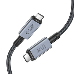 KÁBEL TECH-PROTECT ULTRABOOST MAX USB 4.0 8K 40GBPS TYPE-C CABLE PD240W 200CM GREY