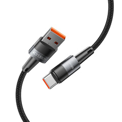 KÁBEL  TECH-PROTECT ULTRABOOST TYPE-C CABLE 66W/6A 25CM GREY