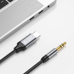 KÁBEL TECH-PROTECT ULTRABOOST TYPE-C TO AUX MINI JACK 3.5MM CABLE 100CM BLACK