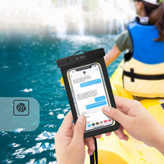 VODOTESNÉ PUZDRO TECH-PROTECT UWC9 UNIVERSAL WATERPROOF CASE 8.9 INCH BLACK/ORANGE