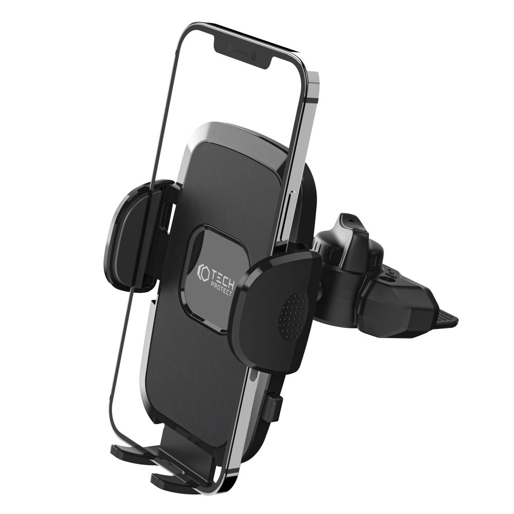 DRŽIAK MOBILU DO AUTA  TECH-PROTECT V3 UNIVERSAL CD CAR MOUNT BLACK
