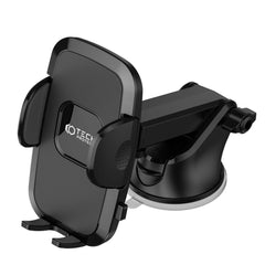 DRŽIAK MOBILU DO AUTA TECH-PROTECT V3 UNIVERSAL WINDSHIELD &amp; DASHBOARD CAR MOUNT BLACK