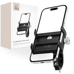 DRŽIAK MOBILU NA BICYKEL TECH-PROTECT V4 UNIVERSAL BIKE MOUNT BLACK