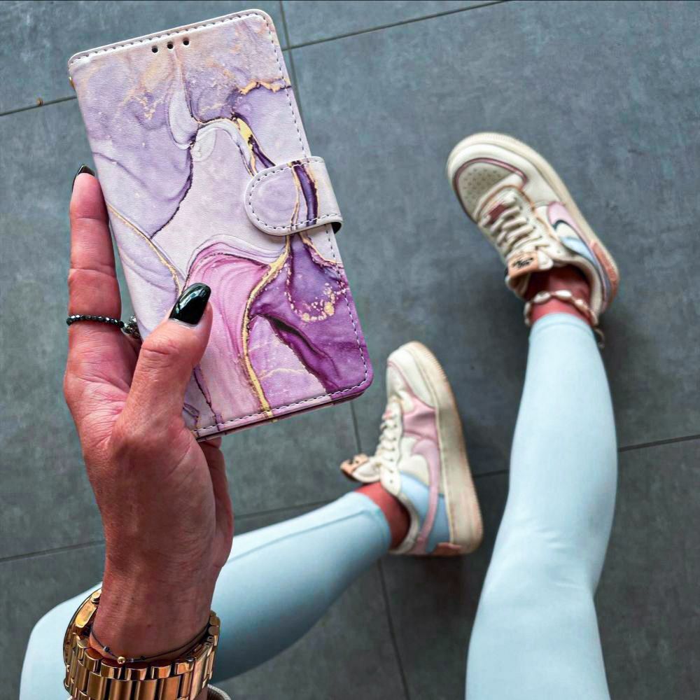 KNIŽKOVÝ KRYT TECH-PROTECT WALLET GALAXY A25 5G MARBLE