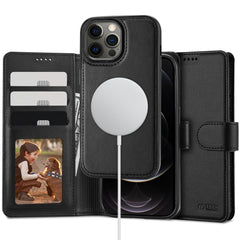 KNIŽKOVÝ KRYT  TECH-PROTECT WALLET MAGSAFE IPHONE 12 / 12 PRO BLACK