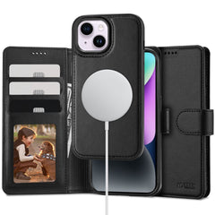 KNIŽKOVÝ KRYT TECH-PROTECT WALLET MAGSAFE IPHONE 15 BLACK