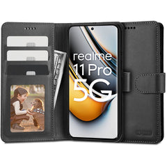 KNIŽKOVÝ KRYT  TECH-PROTECT WALLET REALME 11 PRO 5G / 11 PRO+ PLUS 5G BLACK