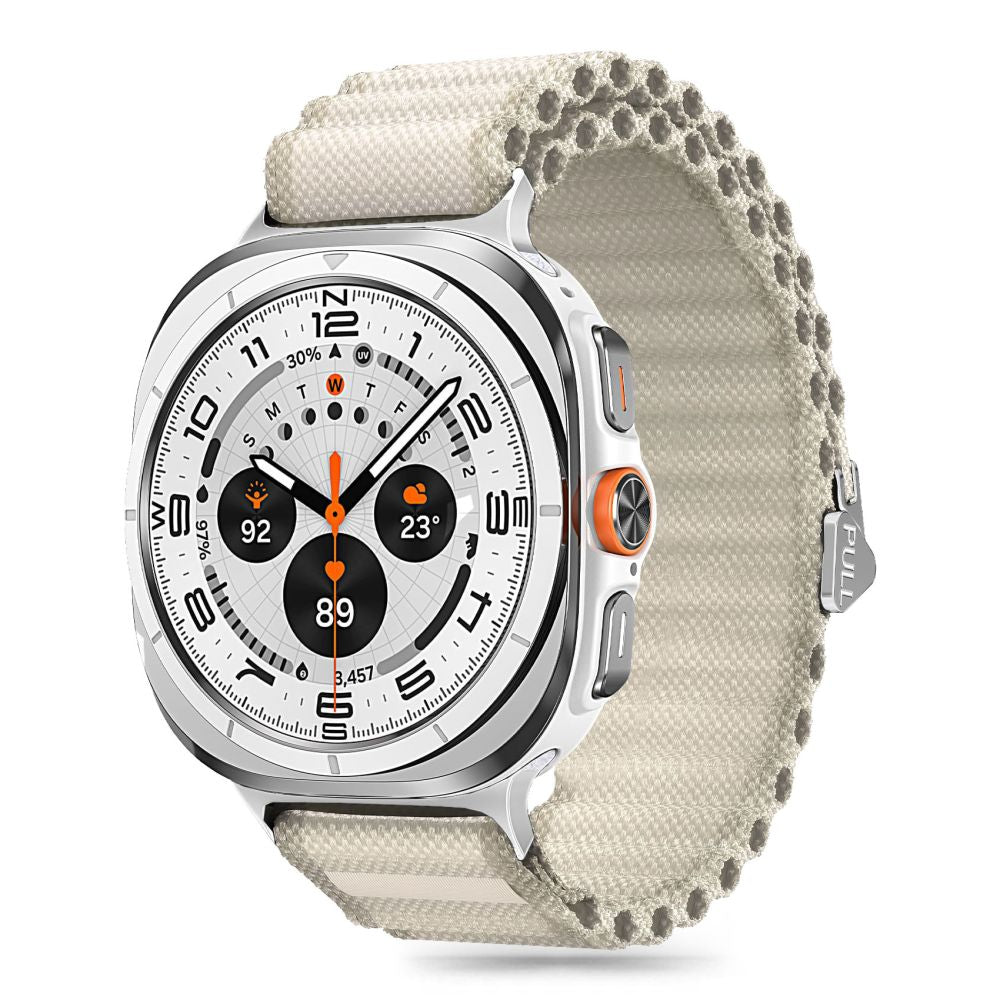 REMIENOK TECH-PROTECT WEAVE PRO SAMSUNG GALAXY WATCH ULTRA (47 MM) CRAYON WHITE