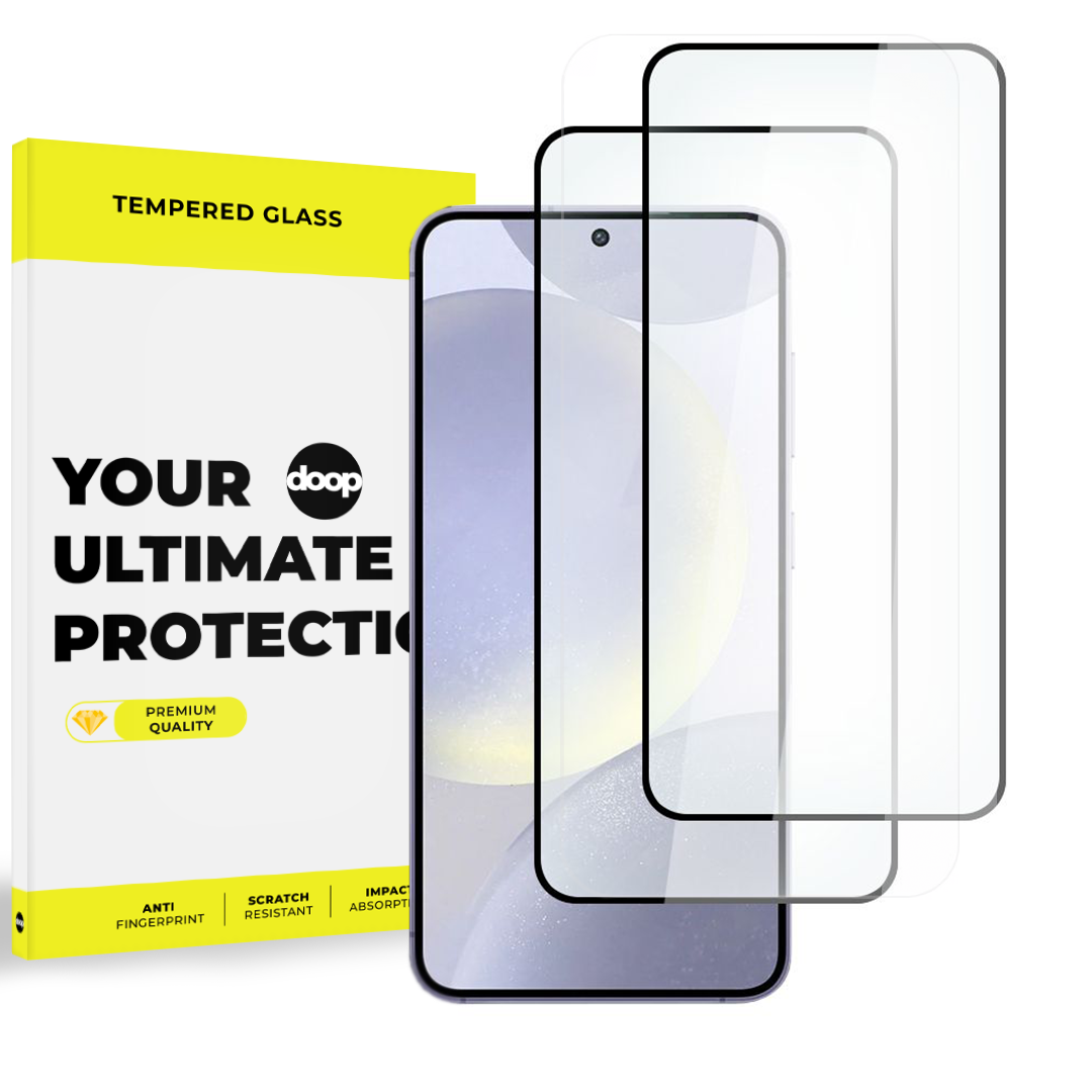 TVRDENÉ SKLO DOOP GLASS 2-PACK GALAXY S24 PLUS BLACK
